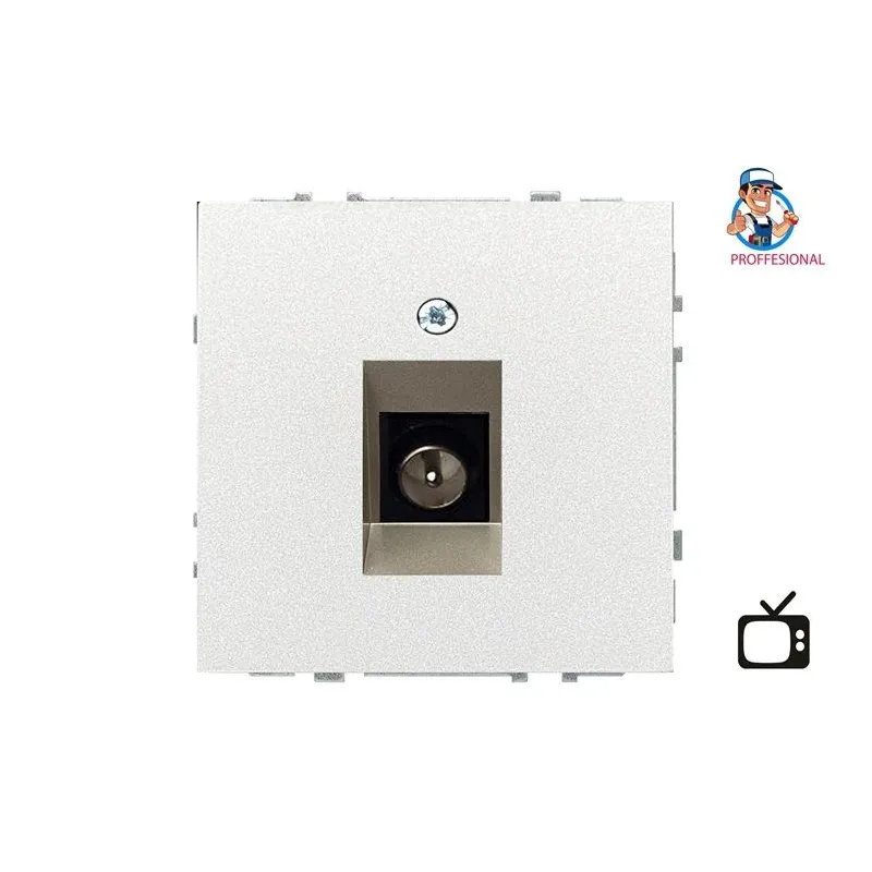 Antenas ligzda LIREGUS MODERN, šampanieša krāsā