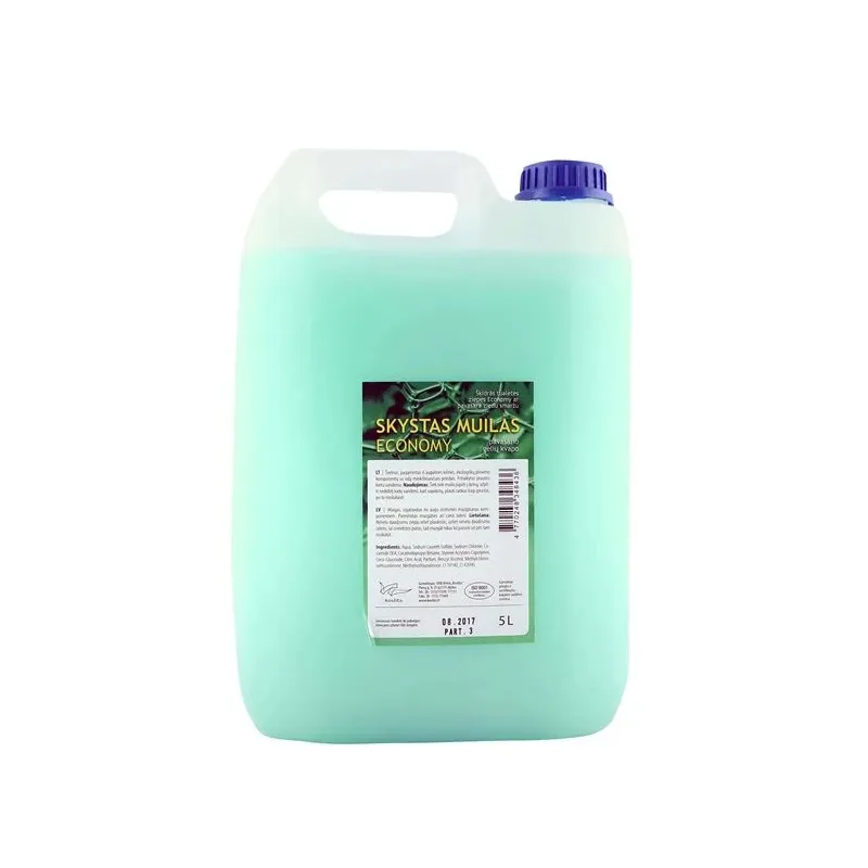 Šķidrās ziepes ECONOMY. 5 l. pavasara ziedu aromāts