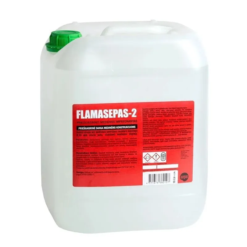 Ugunsdroša pārklājums Flamasepas-2. 10 l