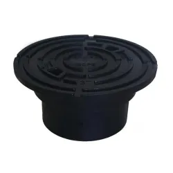 Inspection cover 160pe-b 3t black