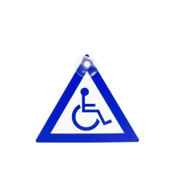 Automašīnas uzlīme invalīds