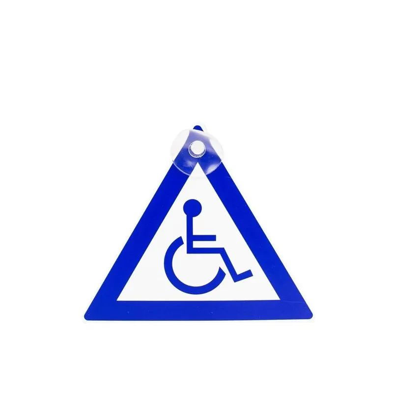 Automašīnas uzlīme invalīds