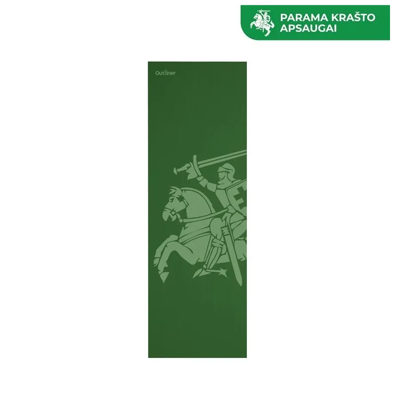 Kempinga paklājs Vytis Outliner. zaļš. 180 x 60 cm