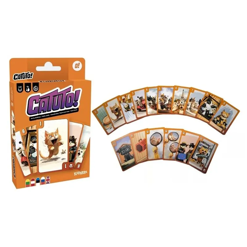 Galda spēle Kadabra CatutO!. LT LV EE RUS EN