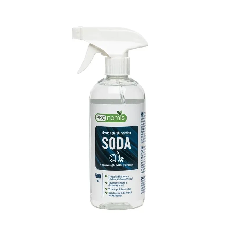 Trauku mazgāšanas līdzeklis Skysta soda. 0.5 l