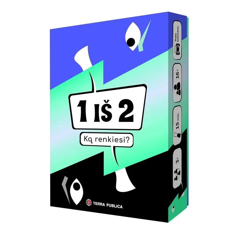 Galda spēle Ką renkiesi? 1 iš 2 ,2 dalis,