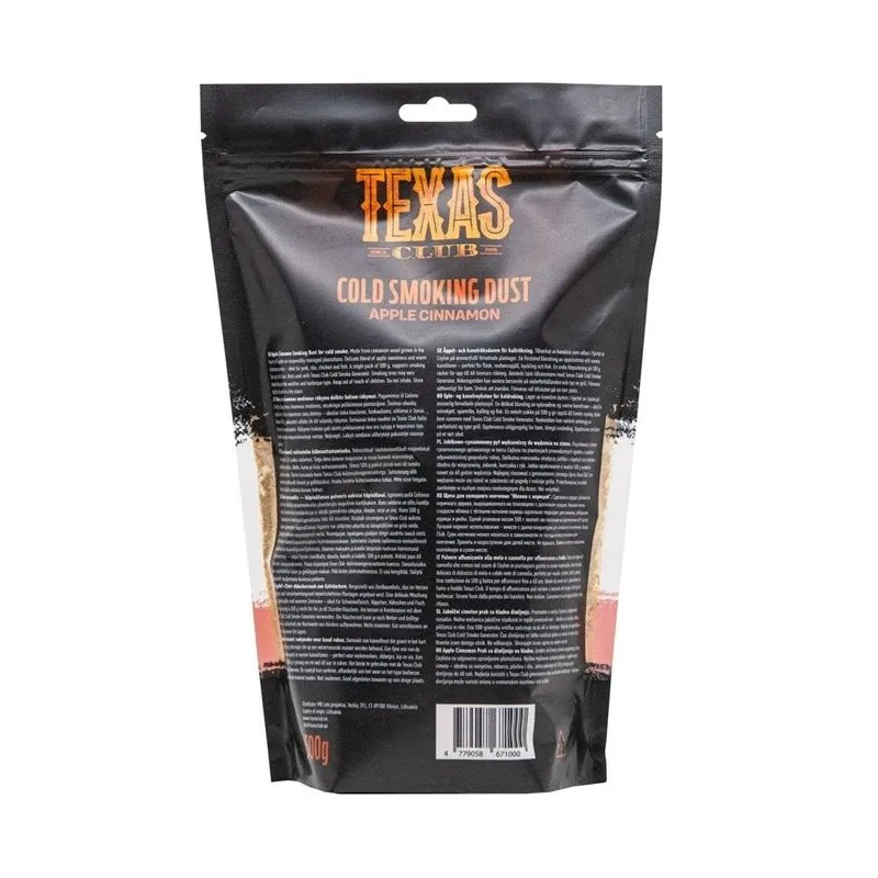 Skaidas aukstai kūpināšanai Texas Club. kanēļa koks. 0.5 kg