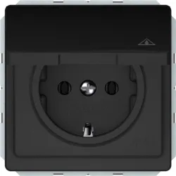 Kontaktligzda VILMA ST150. matēts melns. IP44