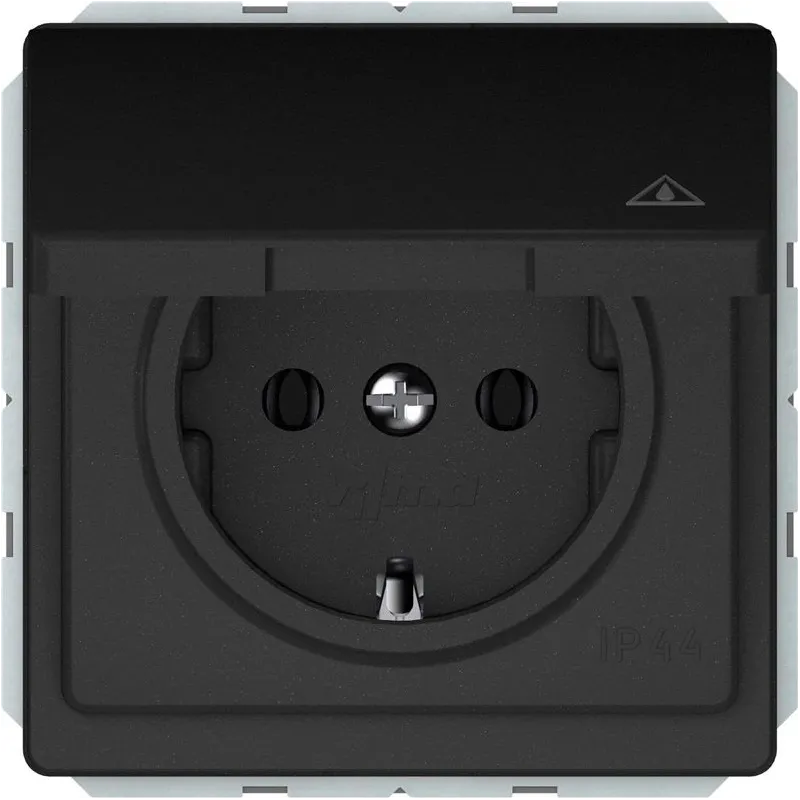 Kontaktligzda VILMA ST150. matēts melns. IP44