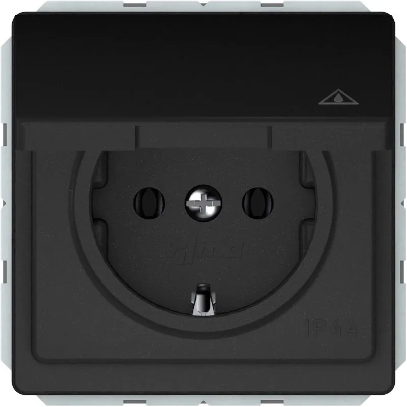 Kontaktligzda VILMA ST150. matēts melns. IP44