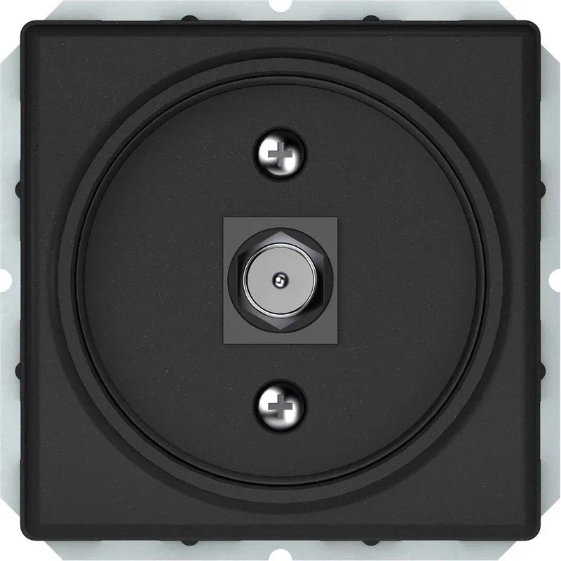 Antenas ligzda VILMA ST150. mat. melnā krāsā