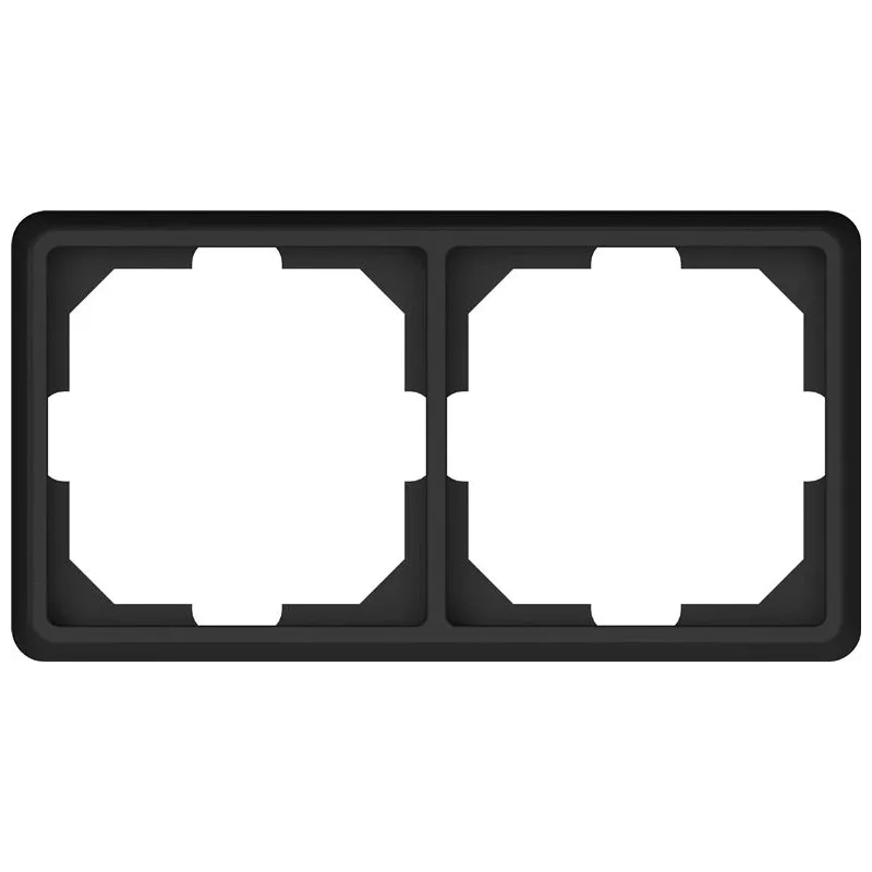 Divvietīgs rāmis VILMA ST150. mat. melns