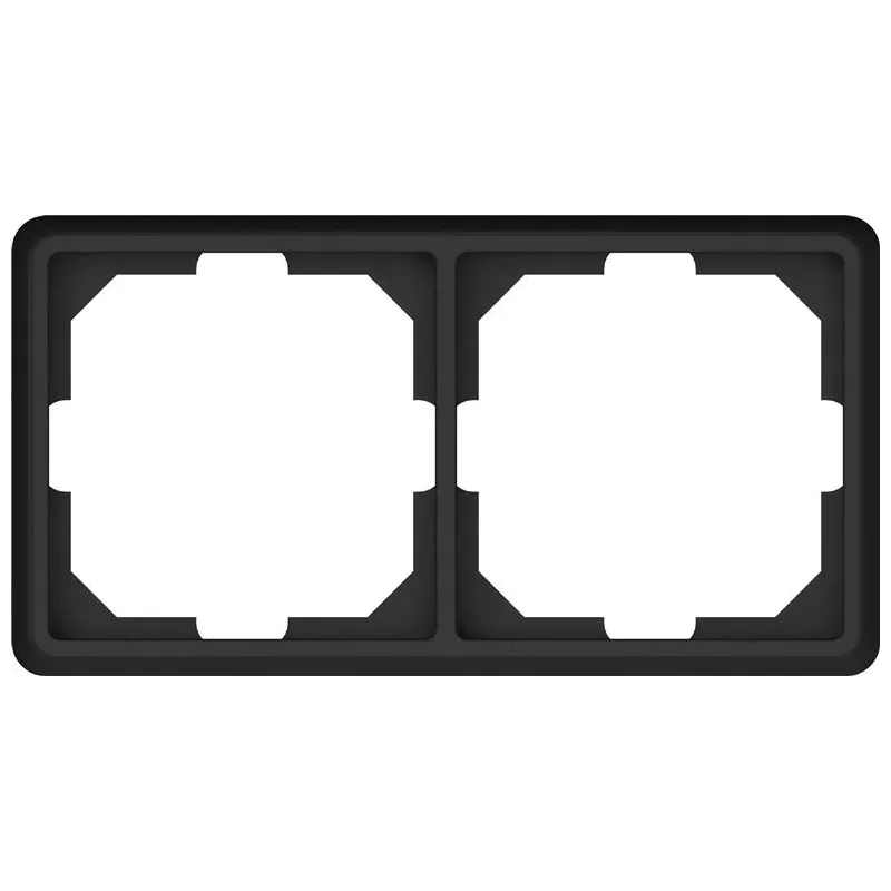 Divvietīgs rāmis VILMA ST150. mat. melns