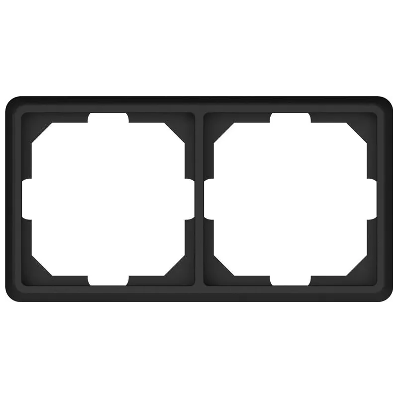 Divvietīgs rāmis VILMA ST150. mat. melns