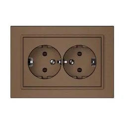 Dubultā konktaktligzda vilma qr1000mocha