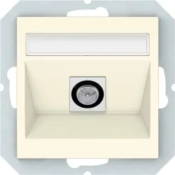 Antenas ligzda VILMA QR 1000, ziloņkaula krāsā