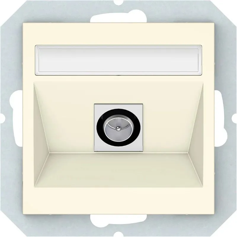 Antenas ligzda VILMA QR 1000, ziloņkaula krāsā