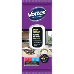 Mitrās salvetes Vortex Extra Strong. universālais