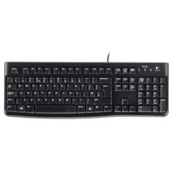 Logitech - K120 - Standard - Wired - EN-LT - 1.5 m - Black - USB Port - Lithuanian - 55 g