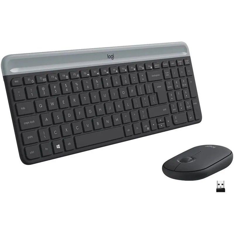 Klaviatūra Logitech MK470 EN. melna. bezvadu