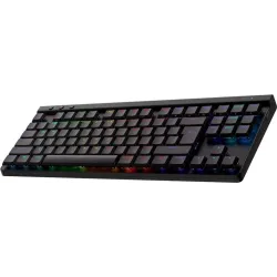 Klaviatūra Logitech Lightspeed G515 TKL. Angļu ,US,. melna