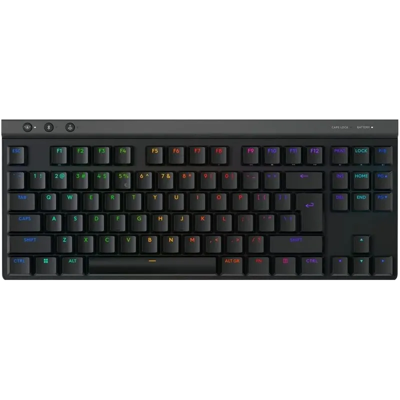 Klaviatūra Logitech Lightspeed G515 TKL. Angļu ,US,. melna