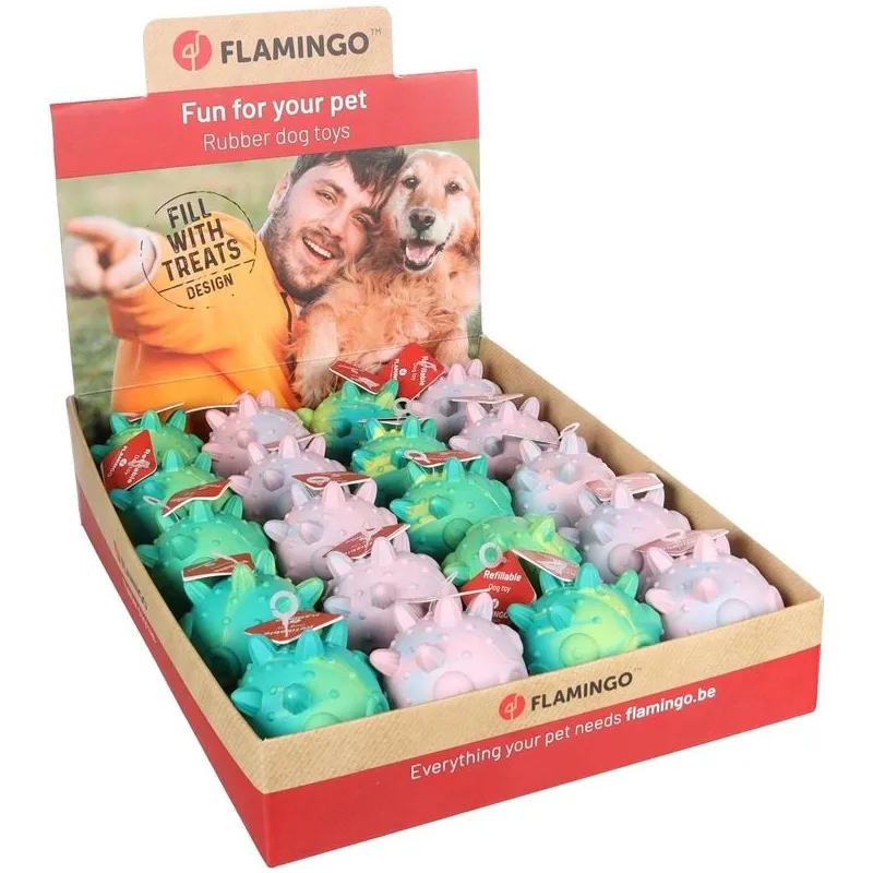 Rotaļlieta sunim. bumba Flamingo Steka 522970. 9 cm