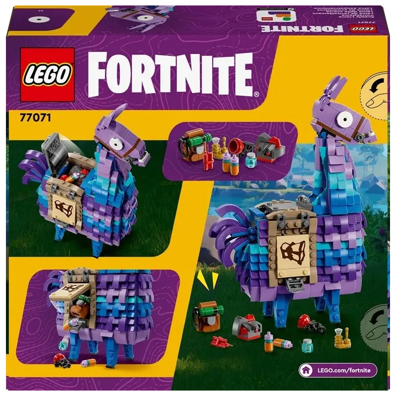 Konstruktors LEGO Fortnite Supply Llama 77071. 691 gab.