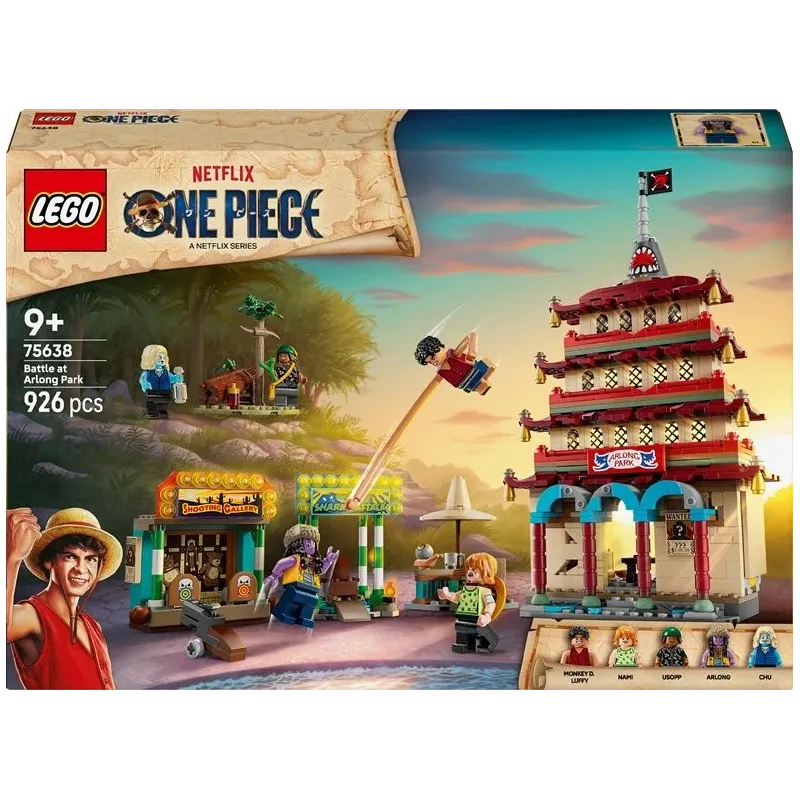 LEGO One Piece Arlong Park konstruktors 75638. 926 gab.