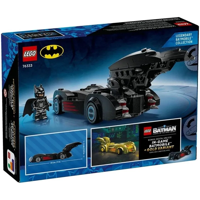 LEGO Batman Batmobilis 76333 konstruktors. 272 gab.