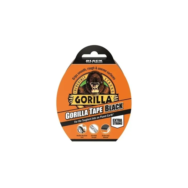 Remonta lente Gorilla Black. vienpusējs. 11 m x 4.8 cm x 430