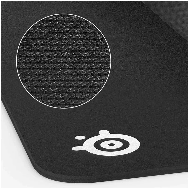 Peles paliktnis Steelseries. 270 mm x 320 mm x 6 mm. melna