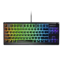 Spēļu tastatūra Steelseries Apex 3 TKL. angļu ,US,. melna