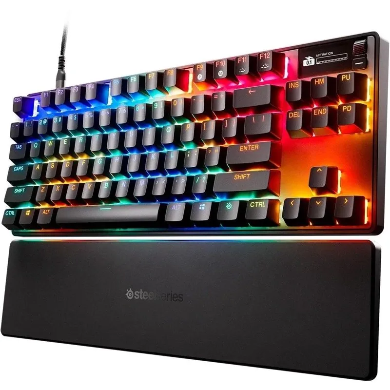 Tastatūra Steelseries Apex Pro TKL Gen 3. angļu ,ASV,. melna