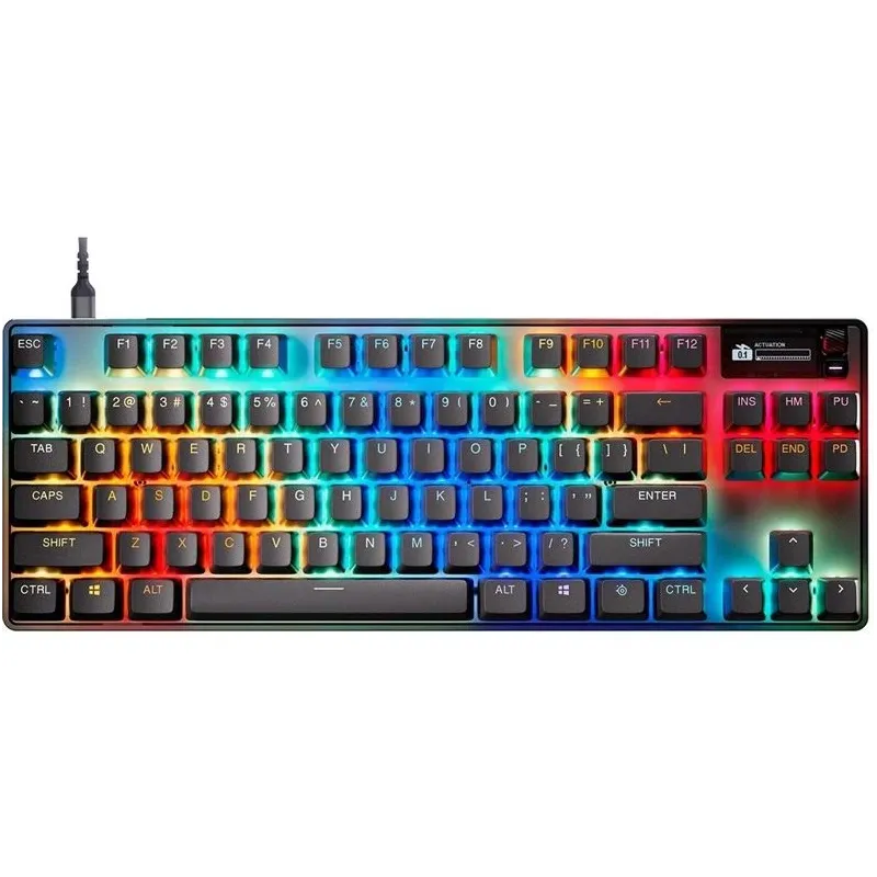 Tastatūra Steelseries Apex Pro TKL Gen 3. angļu ,ASV,. melna