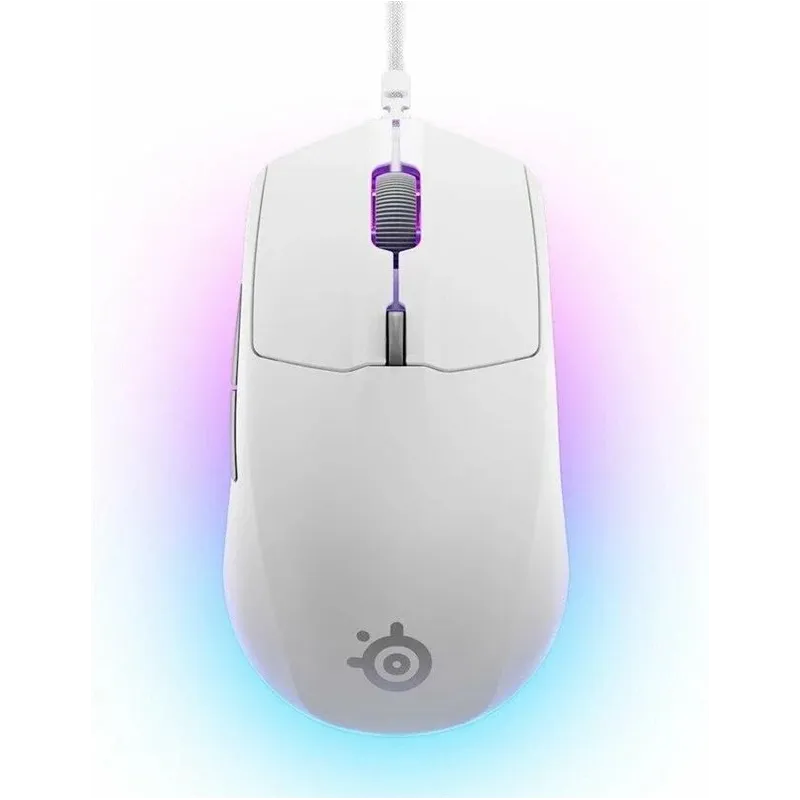Spēļu pele Steelseries Rival 3 Gen 2. balta