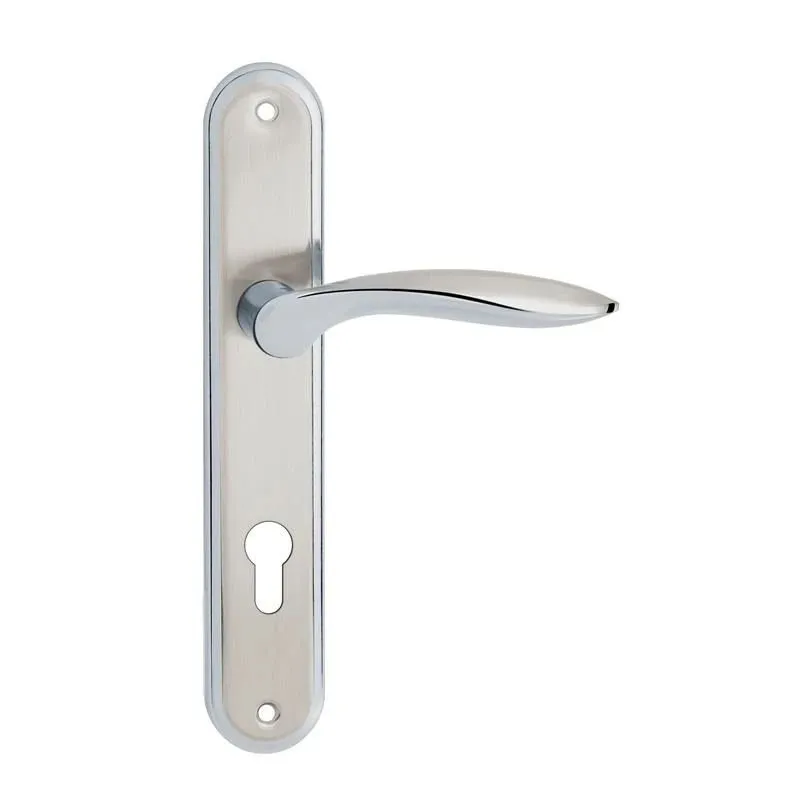 Rokturis durvju blanka 85mm cil mat chro