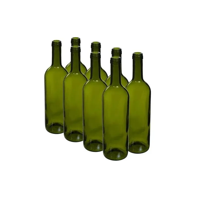 Pudele Browin 631471. 0.75 l. zaļa. 8 gab.