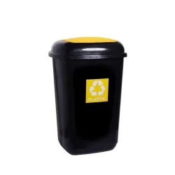 Bin 12 l- recyccling - yellow