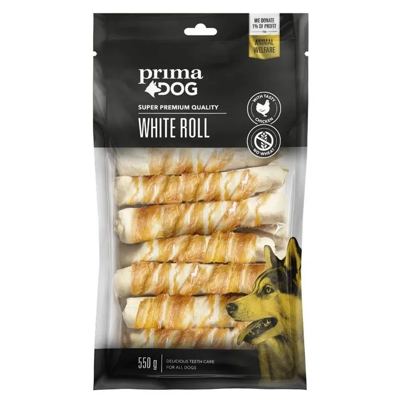 Dog treat roll chicken 13cm 15pcs 550g