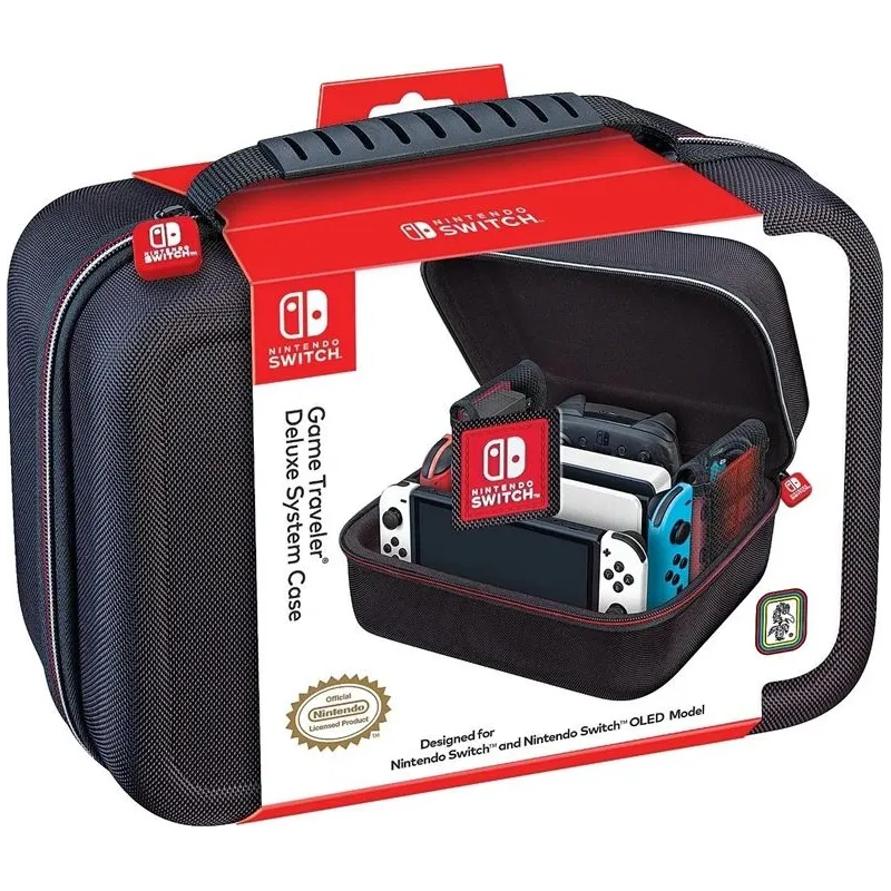 Nintendo switch cmplt sys dlxtrav case