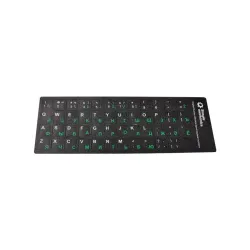 Sticker keyboard blck lt-ru letters