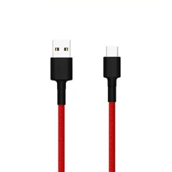 Vads XIAOMI USB TypeC M. USB TypeC M. 1m. sarkans 302071