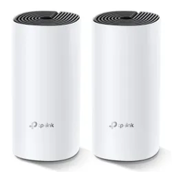Whole Home Mesh WiFi System - Deco M4 ,2-Pack, - 802.11ac - 300+867 Mbit-s - 10-100-1000 Mbit-s - Ethernet LAN ,RJ-45, ports 2 -