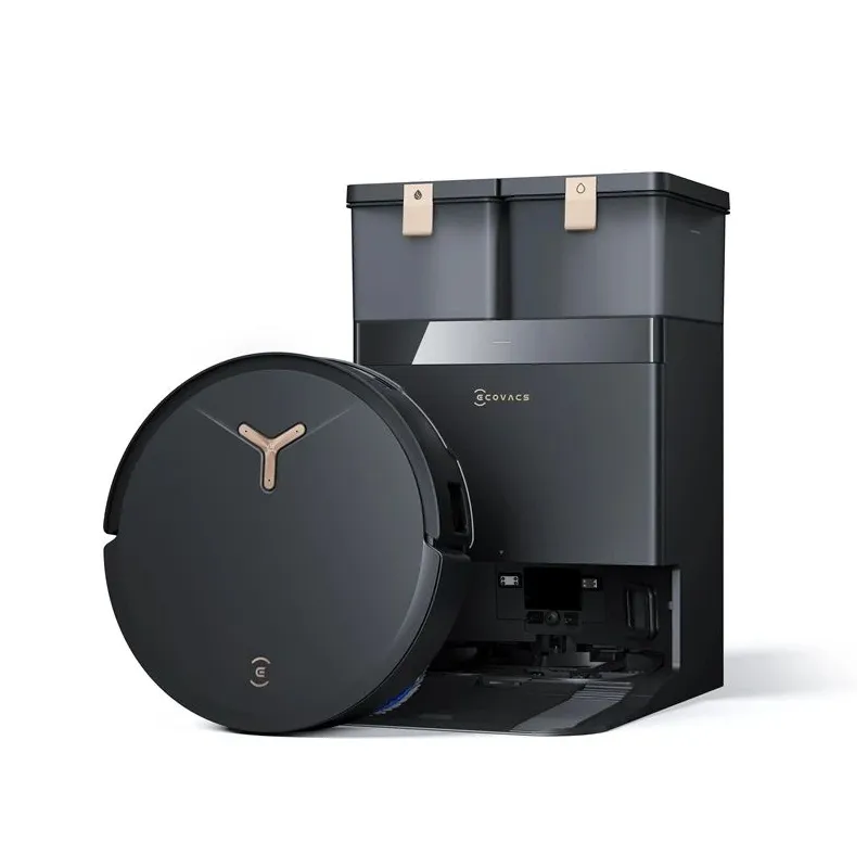 Putekļsūcējs - robots Ecovacs DEEBOT T50 MAX PRO OMNI. melna