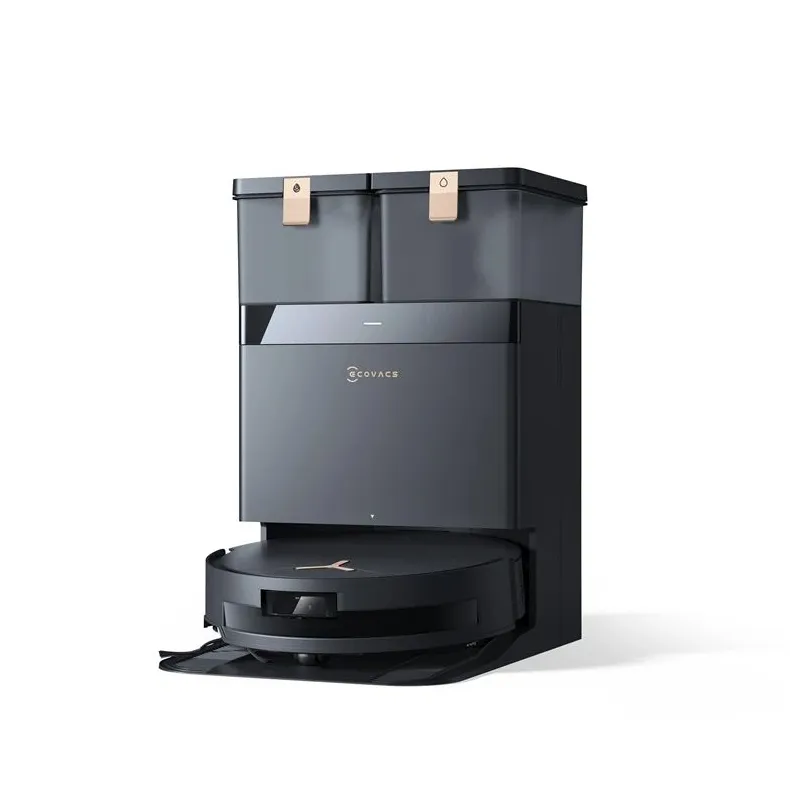 Putekļsūcējs - robots Ecovacs DEEBOT T50 MAX PRO OMNI. melna