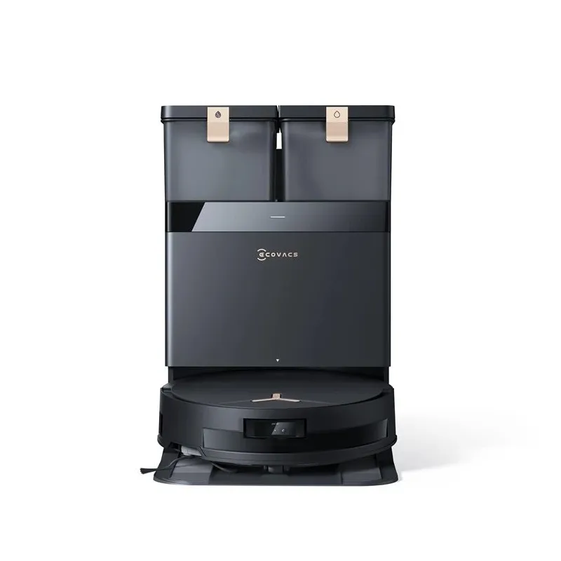 Putekļsūcējs - robots Ecovacs DEEBOT T50 MAX PRO OMNI. melna