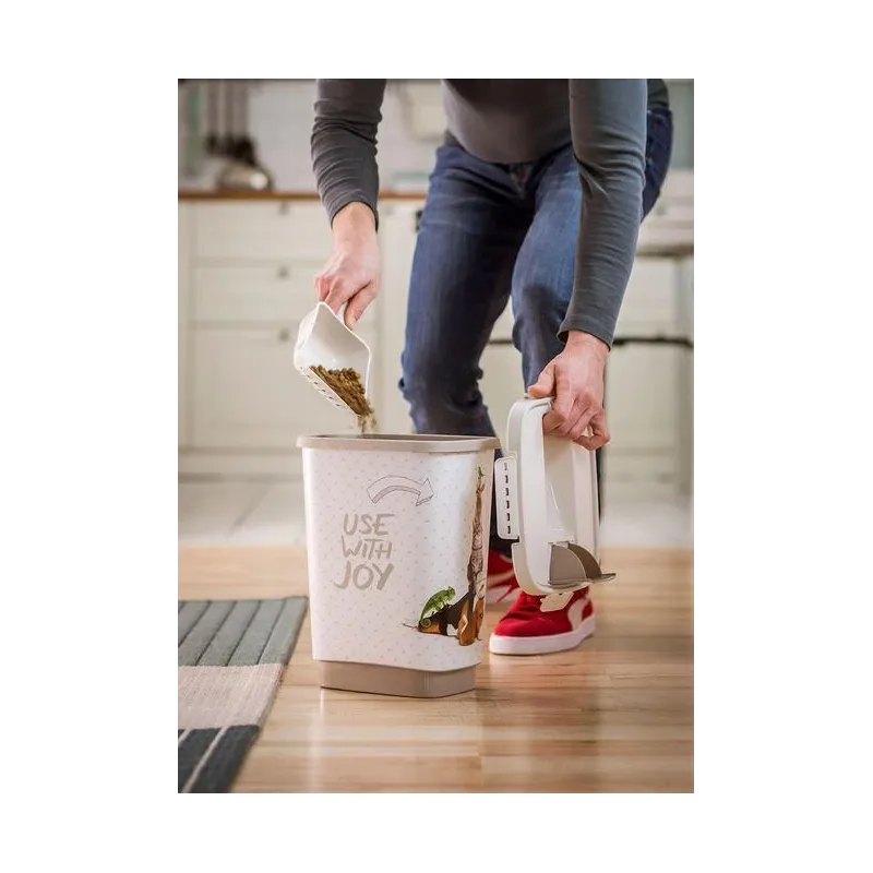 Kaste barības uzglabāšanai Rotho Cody. 10 l. 24.3x7.9 cm