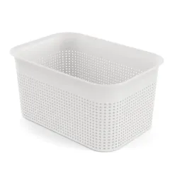 Storage box4.5l brisen white