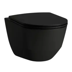 Pakaramais tualetes pods PRO 53, melns